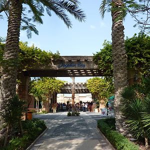 Dolphin bay entrance