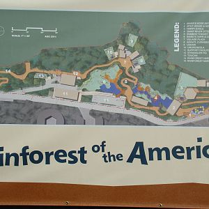 The Rainforest of the Americas site plan