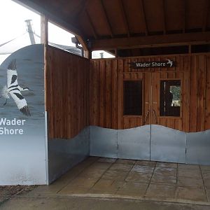 Wader Shore Entrance at Slimbridge, 05/02/12