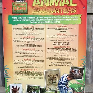 Sign advertising encounters 17th February 2012