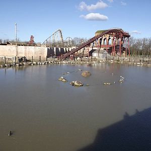 Hippo pool at Flamingoland 19/02/12