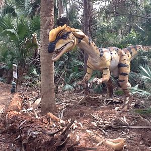 Dinosaurs Living or Dead- Dilophosaurus