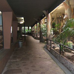 View inside Bird house