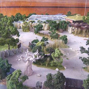 Model of the proposed new Elephant House/Enclosure