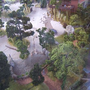 Model of the proposed new Elephant House/Enclosure