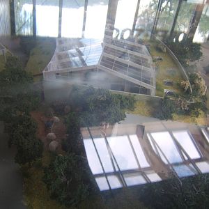 Model of the proposed new Elephant House/Enclosure