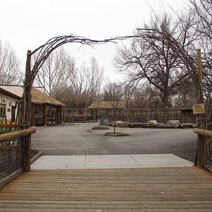 African Plains - Village Entrance