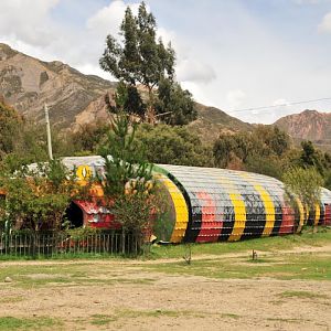 Stylish snaky Reptile house