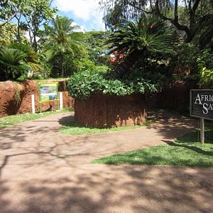 Entrance to African Savanna