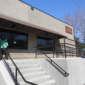 Front of elephant barn