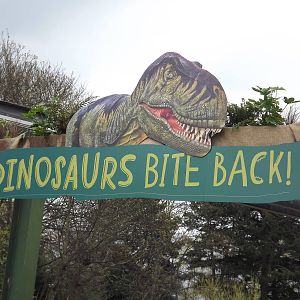 Dinosaurs bite back! at Chester Zoo 31/03/12