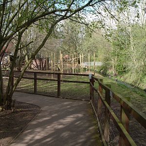 New Open Topped Lemur Enclosure