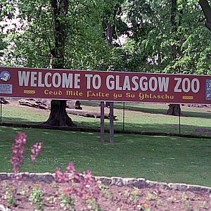 Glasgow zoo entrance