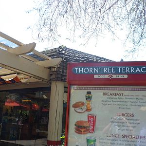 Thorntree Terrace (best food at the park)
