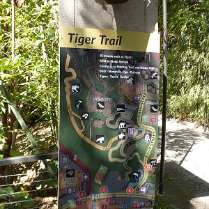 Tiger Trail Sign