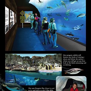 Concept Art for the new Living Planet Aquarium opening in 2013