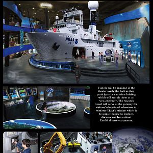 Concept Art for the new Living Planet Aquarium opening in 2013