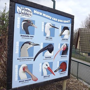 New signage at Blackpool Zoo 21/04/12