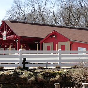 Train Station and Chicken Coop in the new Farmland