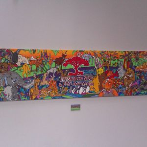 cool pittsburgh zoo sign Painting