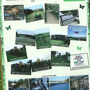 Filey Bird Garden and Animal Park, new "Story so Far" signage