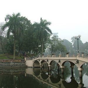 Lake Bridge at Hanoi Zoo, 15/03/12
