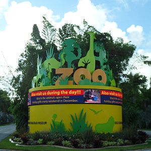 Zoo Miami Sign