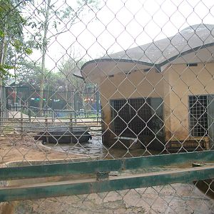 Hippo House at Hanoi Zoo, 15/03/12