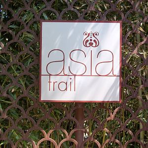 Asia Trail Sign