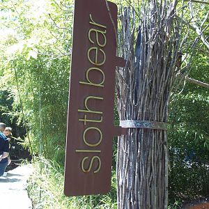 Sloth Bear Sign
