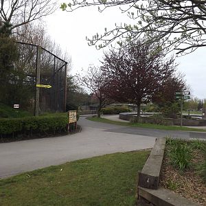 Owl and Otter exhibits at Blackpool Zoo 21/04/12
