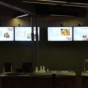 New Electronic Menu Screens at Komodo Kingdom Cafe