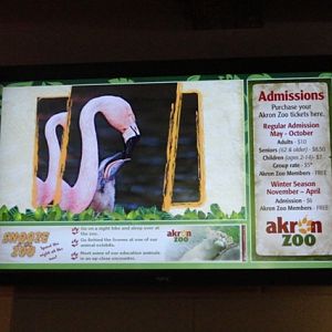 Akron Zoo's New Information Screens