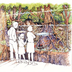 Renderings of the Exhibits