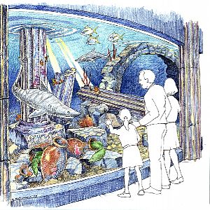 Renderings of the Exhibits