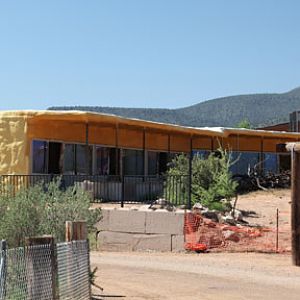 reptile exhibit construction