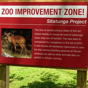 Zoo Sign (African Journey), 5-12-12