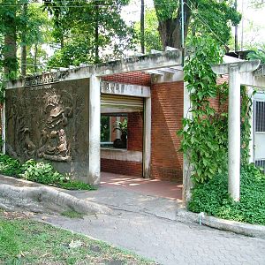Reptile House Entrance at Saigon Zoo, 16/03/12