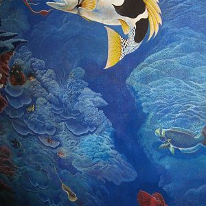 Mural in the Aquarium