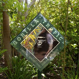 Gorilla Tropics Sign