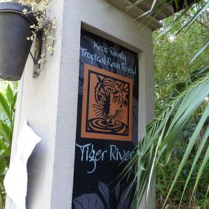 Tiger River Entery Sign