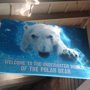 Underwater Viewing Sign