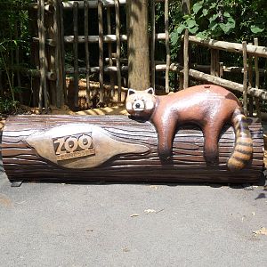 Red Panda Village - Bench