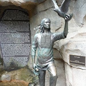 Northwest Passage - Chief Seattle Statue