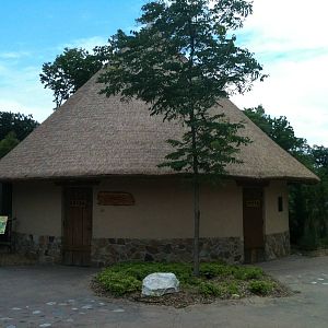 Africa- small animal building exterior.