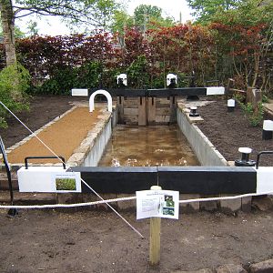 Work on the new Canal Garden