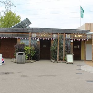 Diamond Jubilee Quarter toilet block, and The Royal Standard