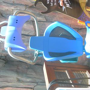 seat for the manta rollercoaster