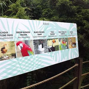 Signage at Blackpool Zoo 16/06/12
