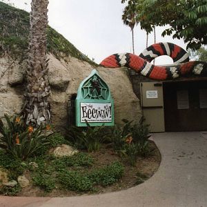 Entrance to the Reptile House